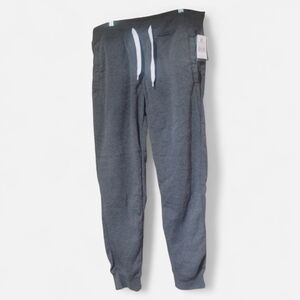 South Pole Mens Gray Elastic Waist Joggers SZ L NWT